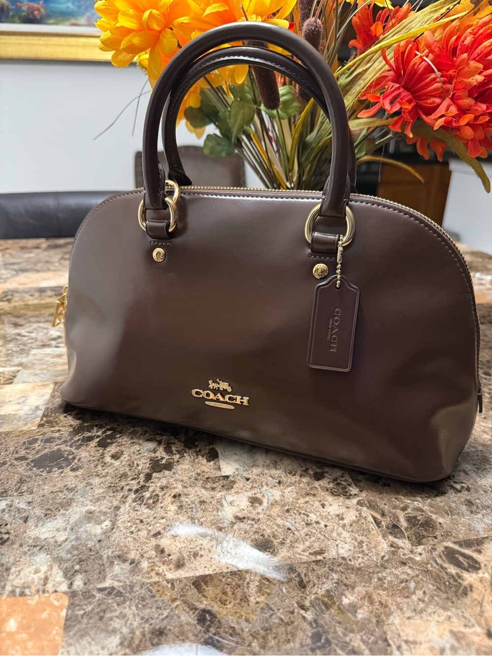 COACH Maple Lara Satchel bag - Picture 4 of 9